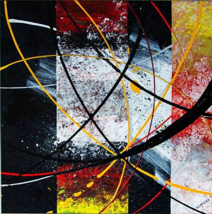 Being Strong, Freedom of Color — painting by Kushal Bastakoti