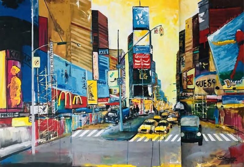 New York Strong — painting by Kushal Bastakoti